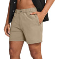 Maamgic Men’S Casual Shorts, 5"/7"/9" Stretch Summer Shorts, Durable Quick Dry Khaki Shorts With Elastic Waist
