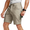 Cqr Men'S Stretch Utility Shorts, Lightweight Quick Dry Casual Shorts, Hiking Golf Cargo Shorts With Zipper Pockets