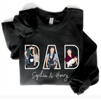Chillever Personalized Dad Hoodies, Shirt, Sweatshirt With Custom Photo, Custom Dad Gifts, Father'S Day 2025 1
