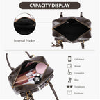 Shoulder Bag Retro Top Handle Bag Y2K 90S Multiple Pockets Designer Handbag Soft Trendy Underarm Purse