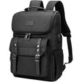 Yalundisi Vintage Backpack Travel Laptop Backpack With Usb Charging Port For Women & Men College Backpack Fits 15.6 Inch Laptop Black
