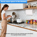 Paper Towel Holder Under Cabinet, Stainless Steel, Adhesive Or Screw Mount, Fits Standard & Mega Rolls, Wall Mount Rack For Kitchen, Bathroom, Rv, Silver
