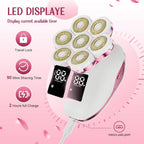 Electric Razors for Women, 7D Floating Head Cordless Shaver, Wet/Dry Painless Hair Remover with Detachable Head, Waterproof for Face, Legs, Underarm, Ideal Gift (Pink)