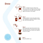 Chemex Pour-Over Glass Coffeemaker - Classic Series - 6-Cup - Exclusive Packaging