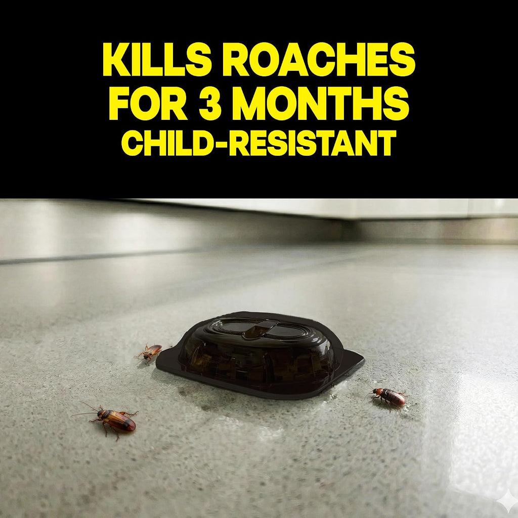 Raid Double Control, Large Roach Baits, 8 Ct (1)