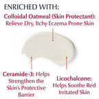 Eucerin Eczema Relief Body Cream, Colloidal Oatmeal Enriched, Steroid Free Eczema Cream, 8 Oz Tube, Pack Of 3