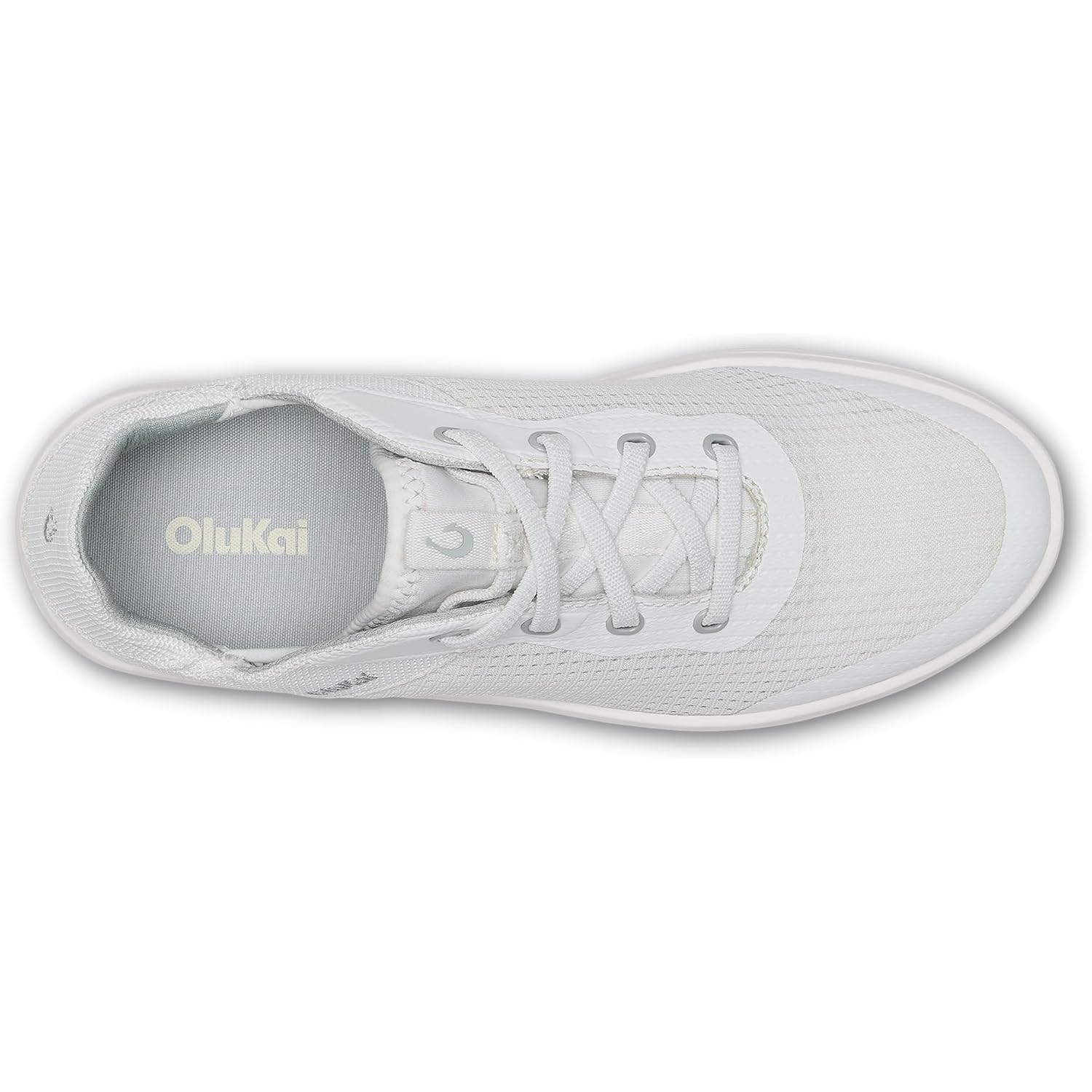 Olukai Kahakai Women'S Waterproof Leather Athletic Sneakers, Versatile Lace-Up Shoes With Drop-In Heel, Water Resistant & Supportive, All-Day Comfort