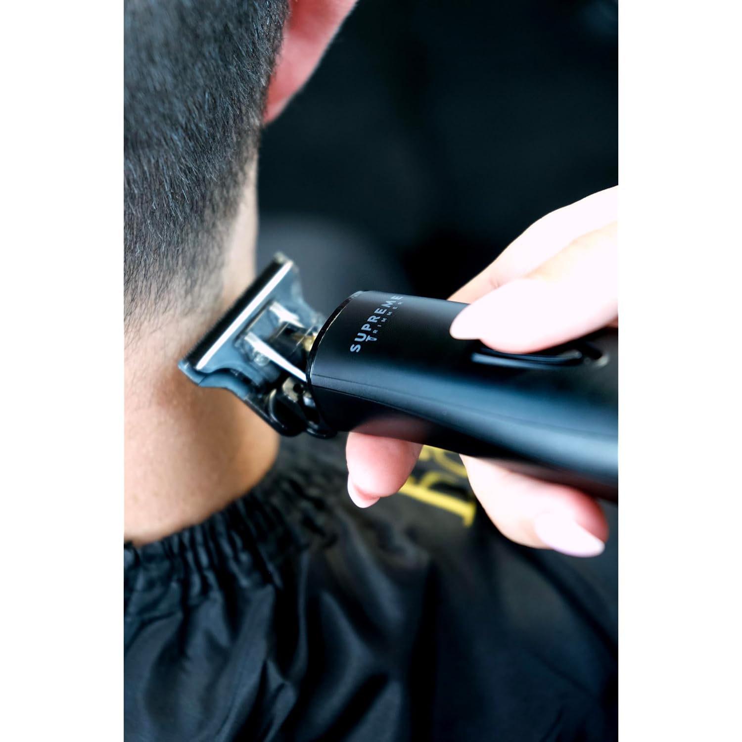 Supreme Trimmer 3-In-1 Barber Bundle | Pro Clipper Lite, T-Shaper Trimmer & Crunch Foil Shaver | Professional Beard Trimmer Men’S Hair Clipper Kit | Black