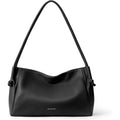 Bostanten Shoulder Bag For Women Pebbled Vegan Leather Purses Soft Hobo Handbag Supple Bag For Travel Work