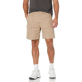 Savane Mens 8” Hiking Cotton Cargo Shorts With Tech Pocket (Available In Big & Tall)