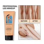 Leg Makeup Waterproof No Transfer,Flawless Full Coverage Legs Body Scar Tattoo Cover Up Makeup Waterproof Long Last Concealer For All Skin Tones. 02# Medium