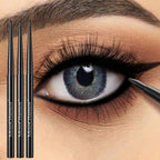 New 12 Pcs Black Eyeliner Pencil Gel Eyeliner Pencil With Waterproof And Retractable Eye Liner For Bold And Defined Eye Liner（Black）