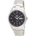 Seiko 5 Automatic Black Eastern Arabic Dial Men'S Watch Snkp21J1