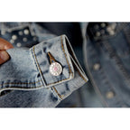 Women'S Embroidered Pearl Denim Jean Jacket Coat