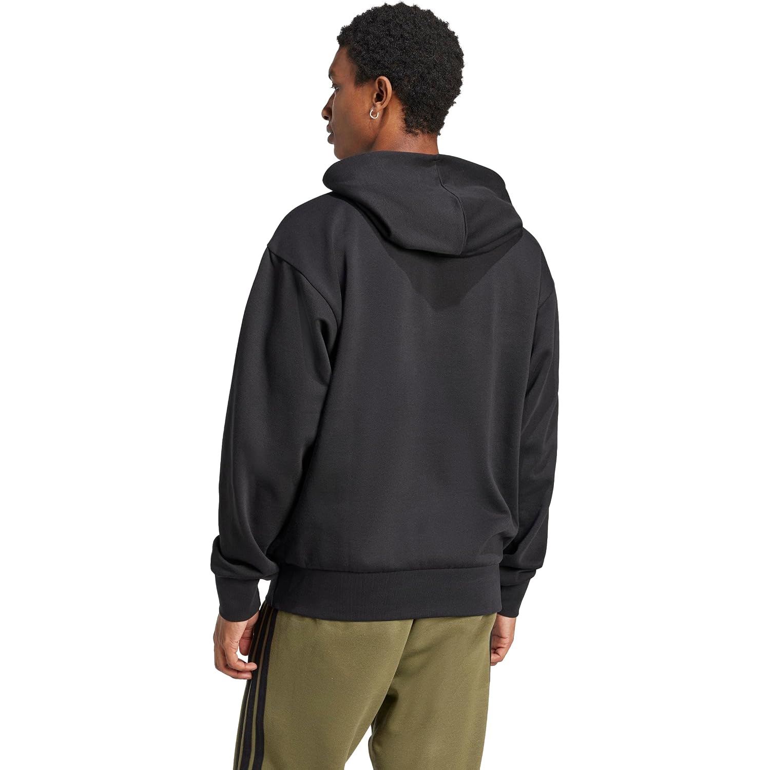 Adidas Men'S Essentials Feel Cozy Fleece Hoodie Sweatshirt