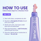 Gopure New Instant Lift Eye Gel - For The Look Of Puffiness & Bags, Wrinkles, Fine Lines And Dark Circles, Anti Aging Skin Care For Men & Women With Maxlift3 Biotech Under Eye Brightener