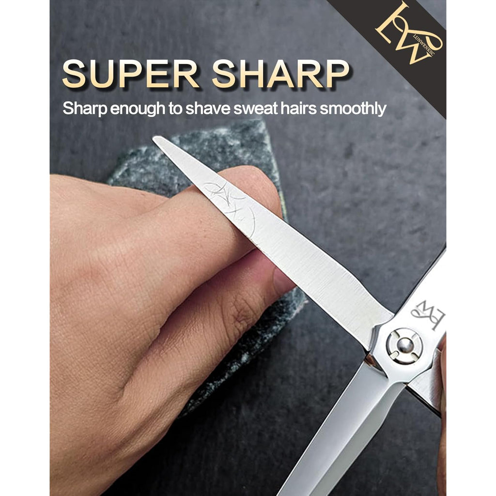 Professional Hair Shears 6.5 In Extremely Sharp Blades,Professional Hair Cutting Scissors,Haircutting Scissors For Professionals,Hair Scissors
