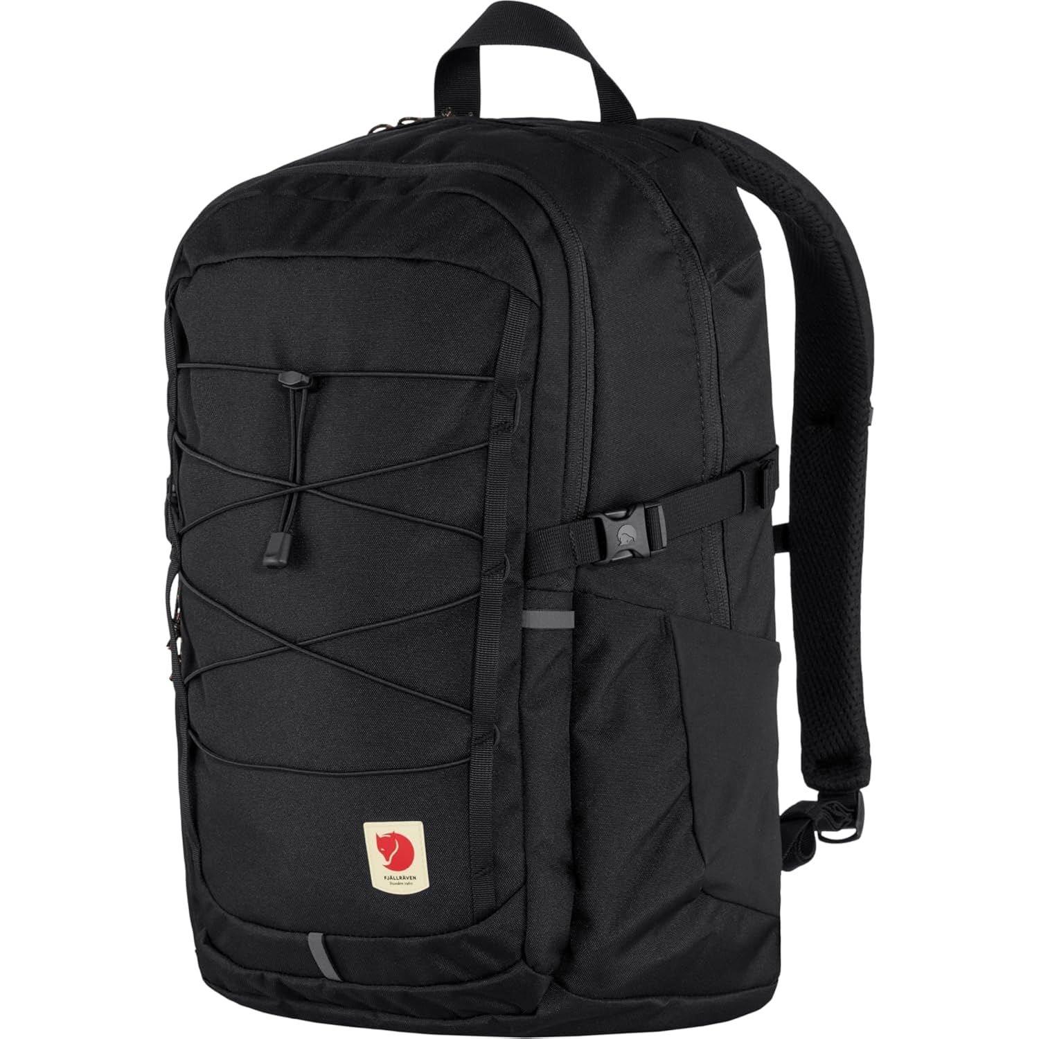 Fjällräven Skule 28 Backpack - Spacious Storage, Padded Back Panel, Breathable Design - Travel, Hiking, Black