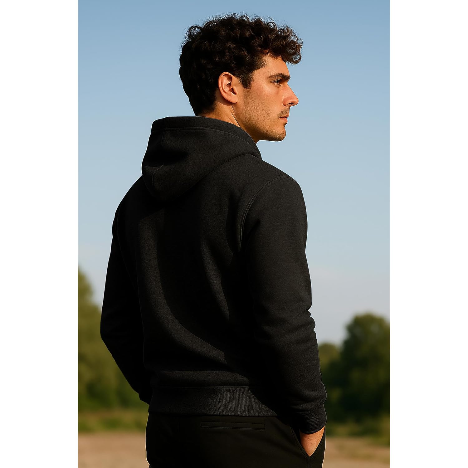Andrew Scott Cotton Hoodie, Soft Midweight Fleece, Pullover Hooded Sweatshirt For Men - Multi Packs