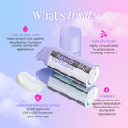 Naked Sundays Cabanaclear Spf 50 Sunscreen Serum For Face, Invisible Water Gel With Hyaluronic Acid, Broad Spectrum Uva/Uvb Protection, Hydrating Makeup Primer, No White Cast, Fragrance-Free, 30Ml