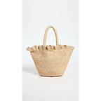 Loeffler Randall Women'S Cyrus Raffia Woven Tote With Ruffle