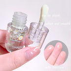 4 Pcs Lip Gloss Oil Set, Fruit Flavored Lip Gloss Set Cute Lip Jelly Hydrating Lip Make-Up for Women, Party Gift, Non-toxic