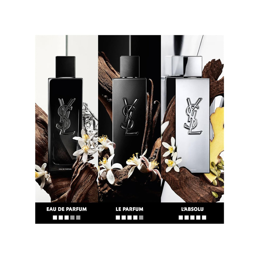 Yves Saint Laurent MYSLF L'ABSOLU Eau De Parfum Spray for Men,3.3 Ounce