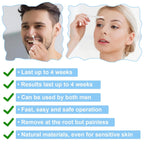 100Pcs Nose Wax Sticks Applicator with Disposable Spatulas for Nostril Cleaning Ear Face Eyebrow Mustache Hair Removal for Men Women, Painless, with Delicate Packing Box for Gift, BlueZOO