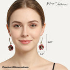 Betsey Johnson Rose Dangle Earring Color