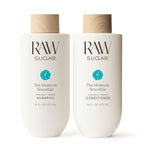 Raw Sugar The Moisture Smoothie Shampoo And Conditioner With Coconut Oil, Agave, & Sweet Almond Oil, Hydrates & Nourishes Dry Hair, Formulated Without Sls/Sles Or Parabens