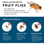 Wondercide - Fruit Fly Traps For Indoors - 5.4 Oz, 2 Pack | Trap For Kitchen, Home, And Indoor Areas - Killer Of Fruit Flies - Made In Usa & Plant Powered