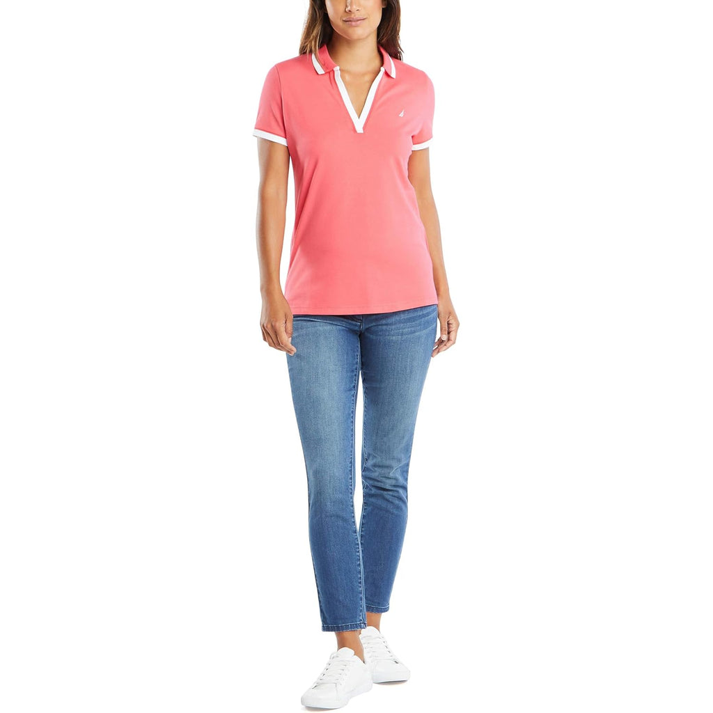 Women's Stretch Cotton Polo Shirt