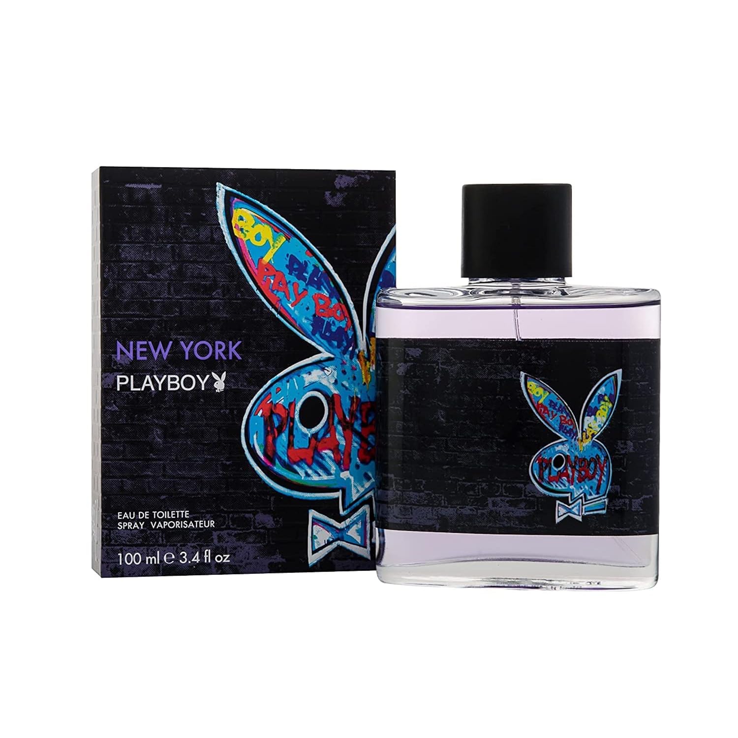 PLAYBOY New York Men Eau De Toilette Spray, 3.4 Ounce Playboy