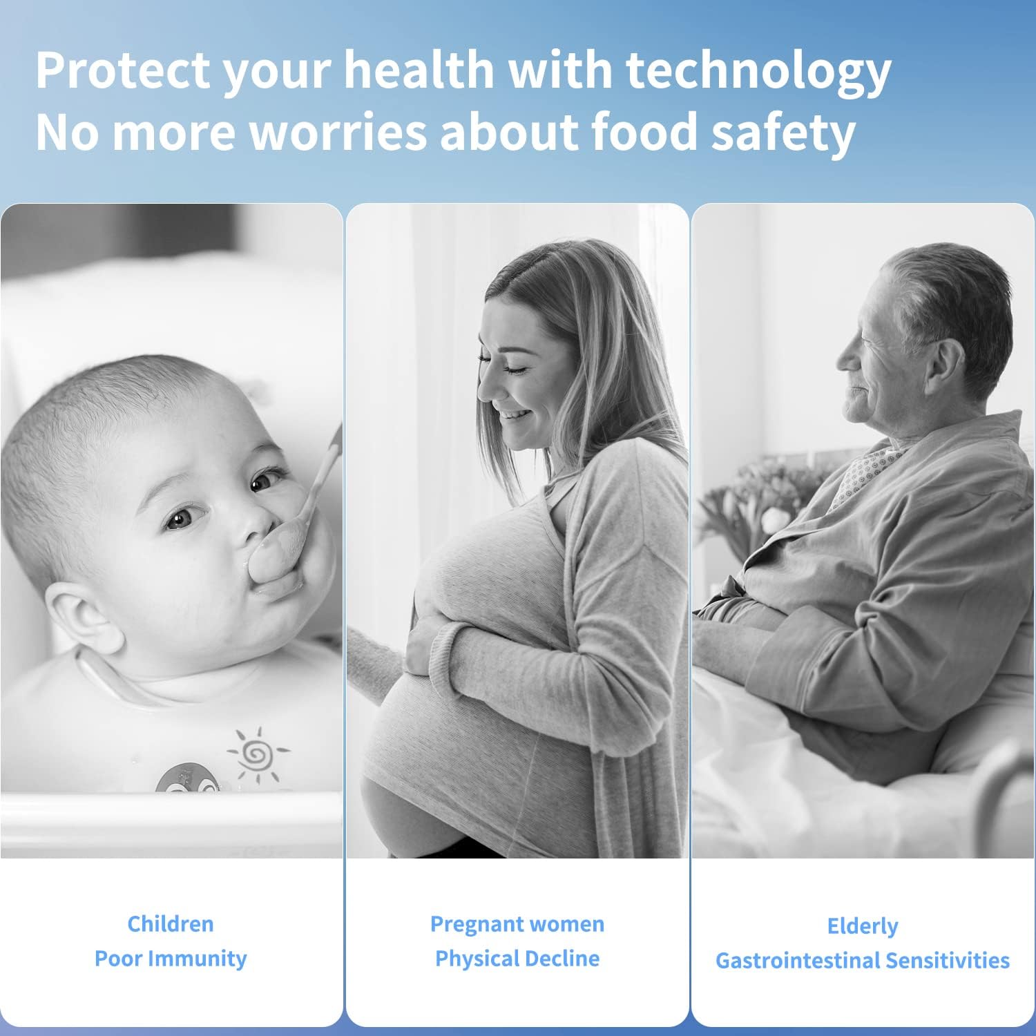 Fruit And Vegetable Washing Machine, Fruit Cleaner Device,Fruit Purifier For With Oh-Ion Purification Technology For Cleaning Fruit,Vegetable Sold By Heyjar Us Only(Blue)