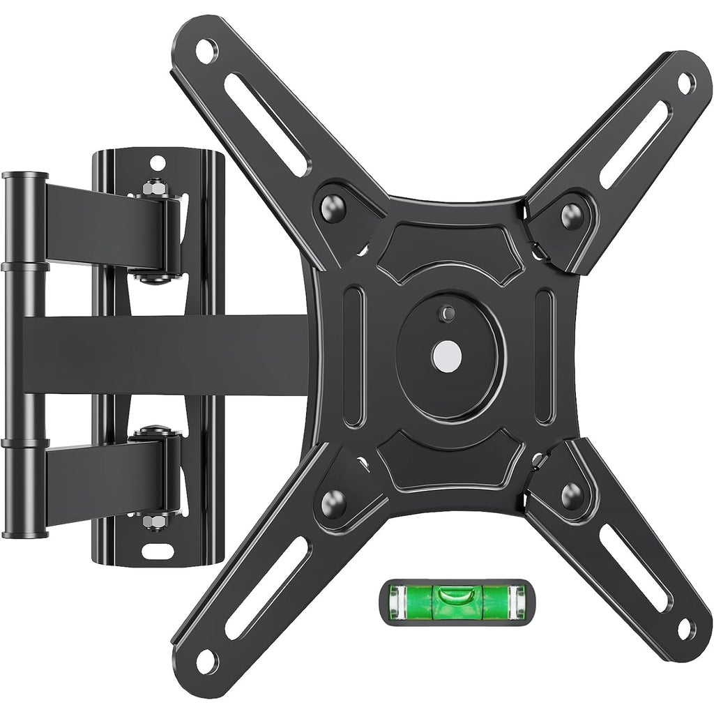 Elived Full Motion Tv Monitor Wall Mount For Most 14-42 Inch Led Lcd Flat Screen Tvs & Monitors, Swivel Tilt Extension Rotation Tv Mount Bracket Max Vesa 200X200Mm, Up To 44 Lbs.