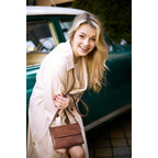 CHOLISS Small Crossbody Bags for Women, Vegan Leather Cell Phone Purse, Mini Travel Purse with Adjustable Strap Womens Gifts