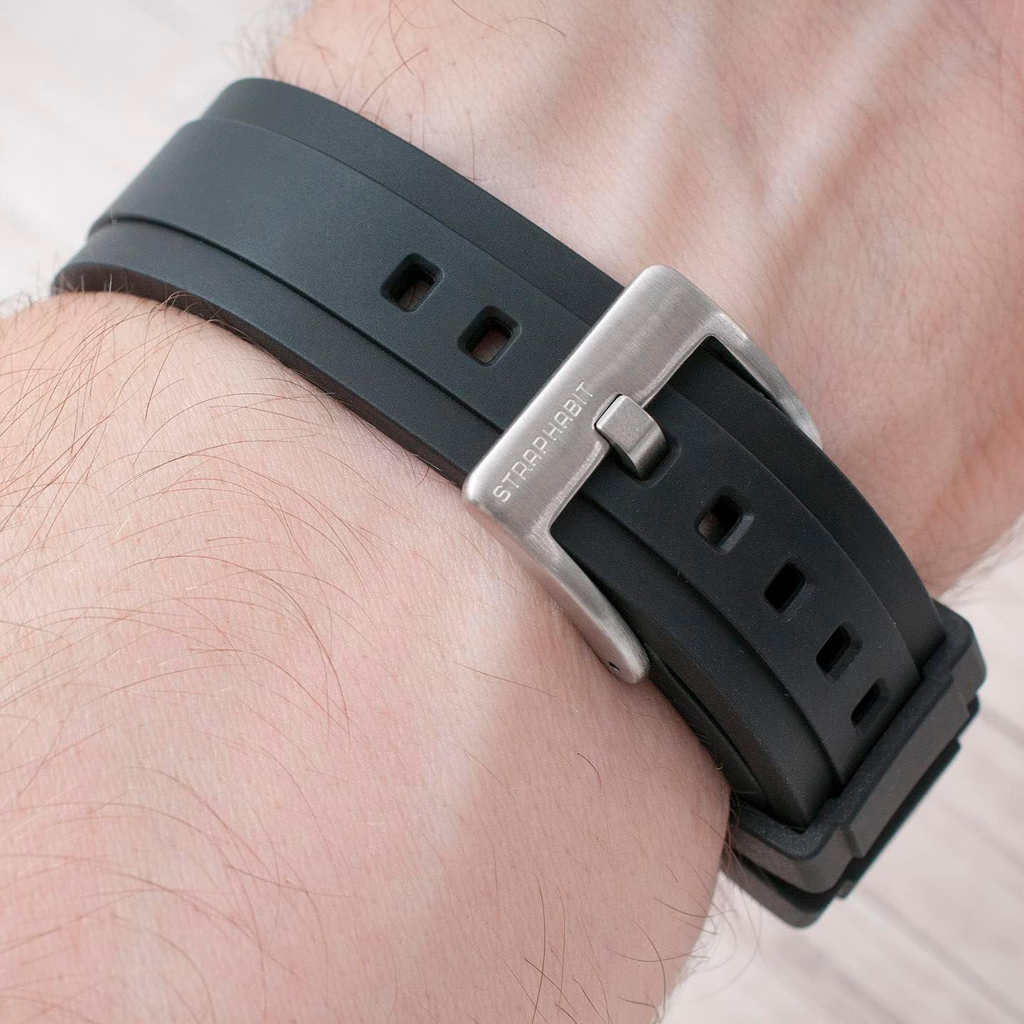 Quick Release Rubber Watch Strap Band Fkm 20Mm 22Mm 24Mm