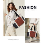 LOVEVOOK Tote Bag for Women, puffer tote bag for Work Travel Nurse, Lightweight quilted Bags with Compartments