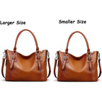 HESHE Genuine Leather Purses and Handbags for Women Tote Shoulder Bag Satchel Purse Top Handle Bags Hobo Crossbody Purse