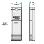 Tx141Th-Bv4 Wireless Weather-Resistant Temperature/Humidity Sensor | 330Ft Transmission Range, Battery Operated