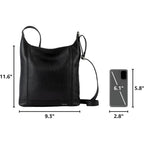 The Sak De Young Crossbody Purse - Premium Leather Women'S Handbag For Everyday & Travel - Cross Body Bag With Zipper