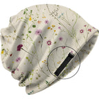 Chemo Cap Adjustable Slouchy Beanie Cancer Headwear Hats Stretch Soft for Men Women Girls Aesthetic Cute Floral