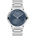 Movado Bold Evolution 2.0 Men'S Watch - Swiss Quartz Movement, Stainless Steel Mesh Bracelet - 3 Atm Water Resistance - Luxury Fashion Timepiece For Him - 40Mm
