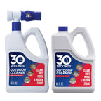 30 Seconds Outdoor Cleaner 2 Pack With Hose End Sprayer - Cleans Stains From Algae, Mold And Mildew On Vinyl Siding, Deck, Patio, Brick And More