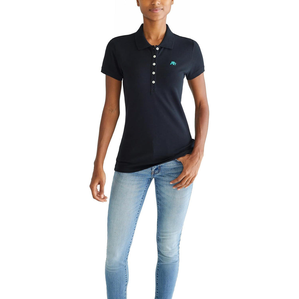 Aeropostale Women'S Aero Solid A87 Polo