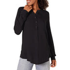 Amazon Essentials Women'S Long-Sleeve Woven Blouse, Office Work Business Casual