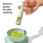 OXO Tot Grape Cutter, Opal, Cuts Cherry Tomatoes and More, Baby Essentials
