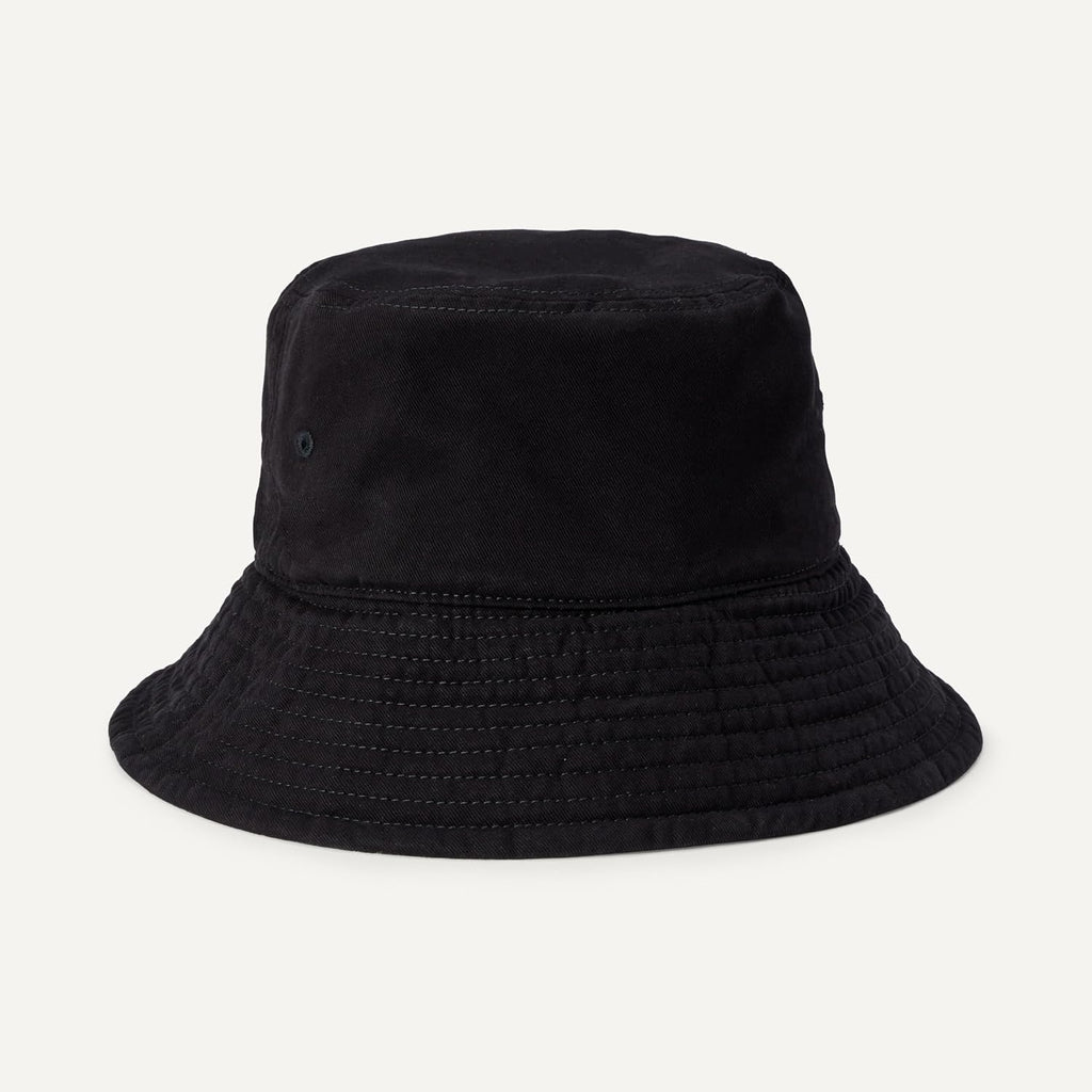 Amazon Essentials Women's Washed Cotton Bucket Hat Black