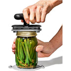 1Pc Adjustable Jar And Bottle Opener - Smoothly Adjustable Design, Comfortable Easy-Grip Handle, Multifunctional For Various Containers, Reliable Manual Can Opener For Hassle-Free Effortless Access