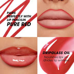 Pink Lip Liner Waterproof Lip Kit With Lip Liner and Gloss Long Lasting Pluming Smudge proof Highly Pigmented Lip Liner Set with Lipgloss (09# Pink)